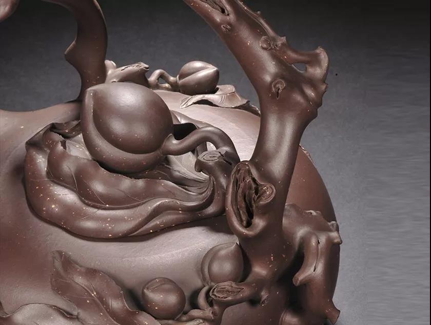 10種最美花器提梁壺，精美別致雕花紫砂壺!