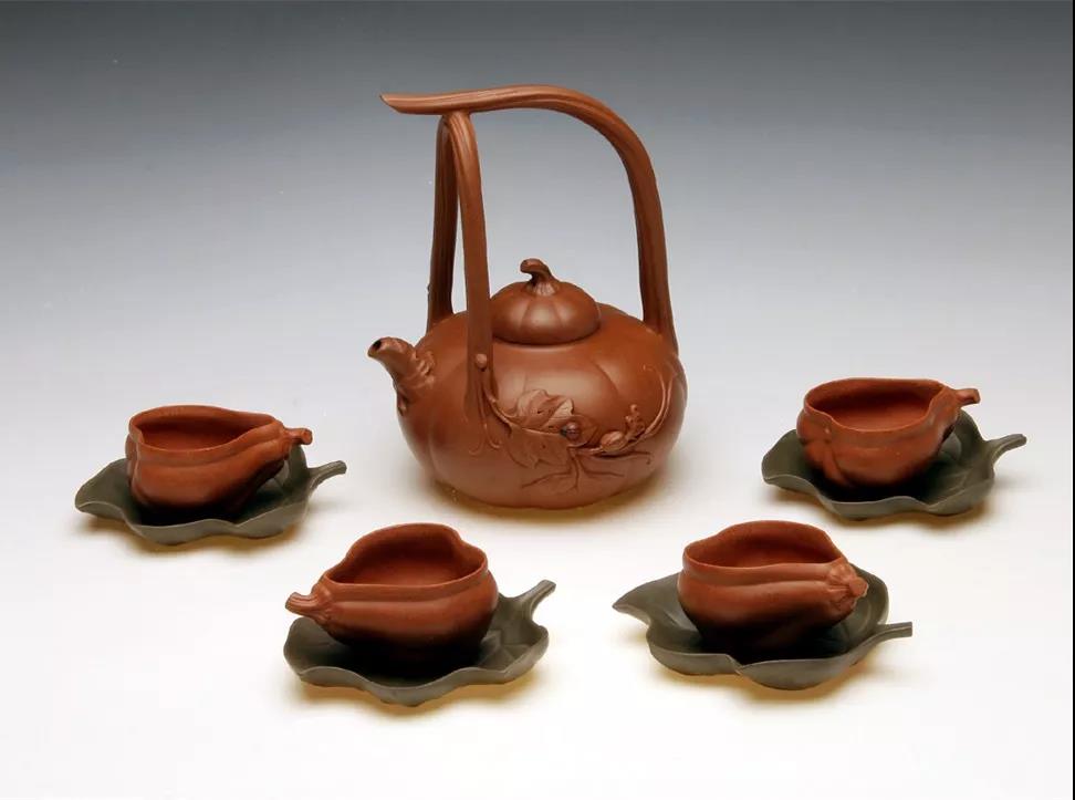 10種最美花器提梁壺，精美別致雕花紫砂壺!